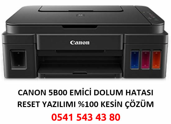 Canon 5B00, 5B02, 5B04, 5B14,1701, 1702, 1700 Hata Kodu Emici Dolu Hatası Çözümü